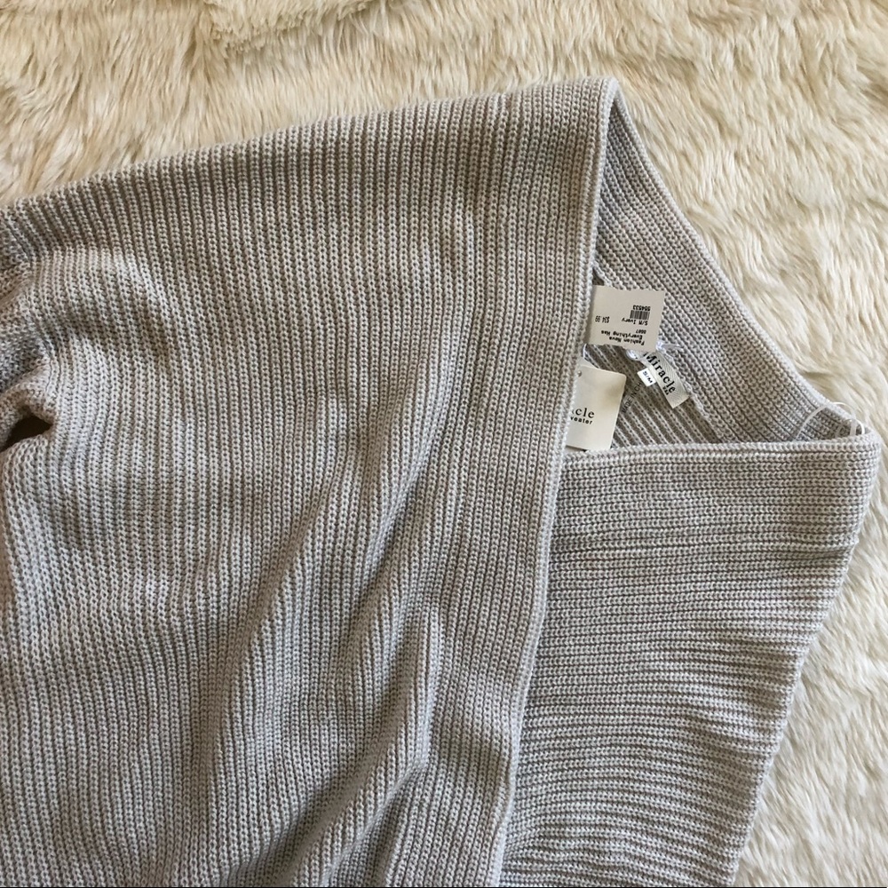 Wrapped Knit Sweater